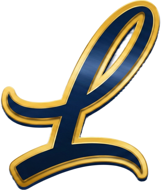 Legacy L — Script Monogram — Reversed PNG
