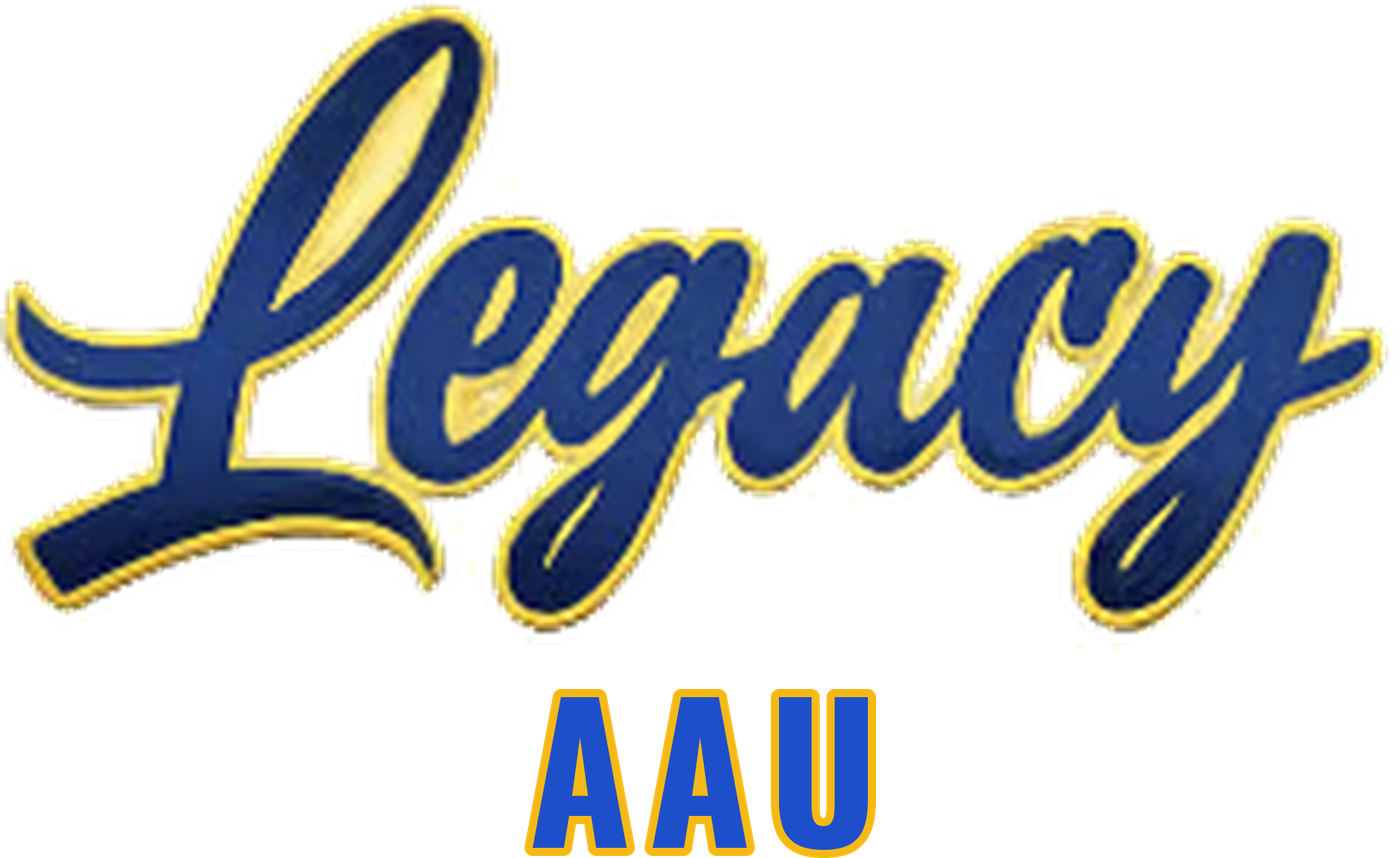 Legacy AAU — Primary Team Logo — Reversed PNG