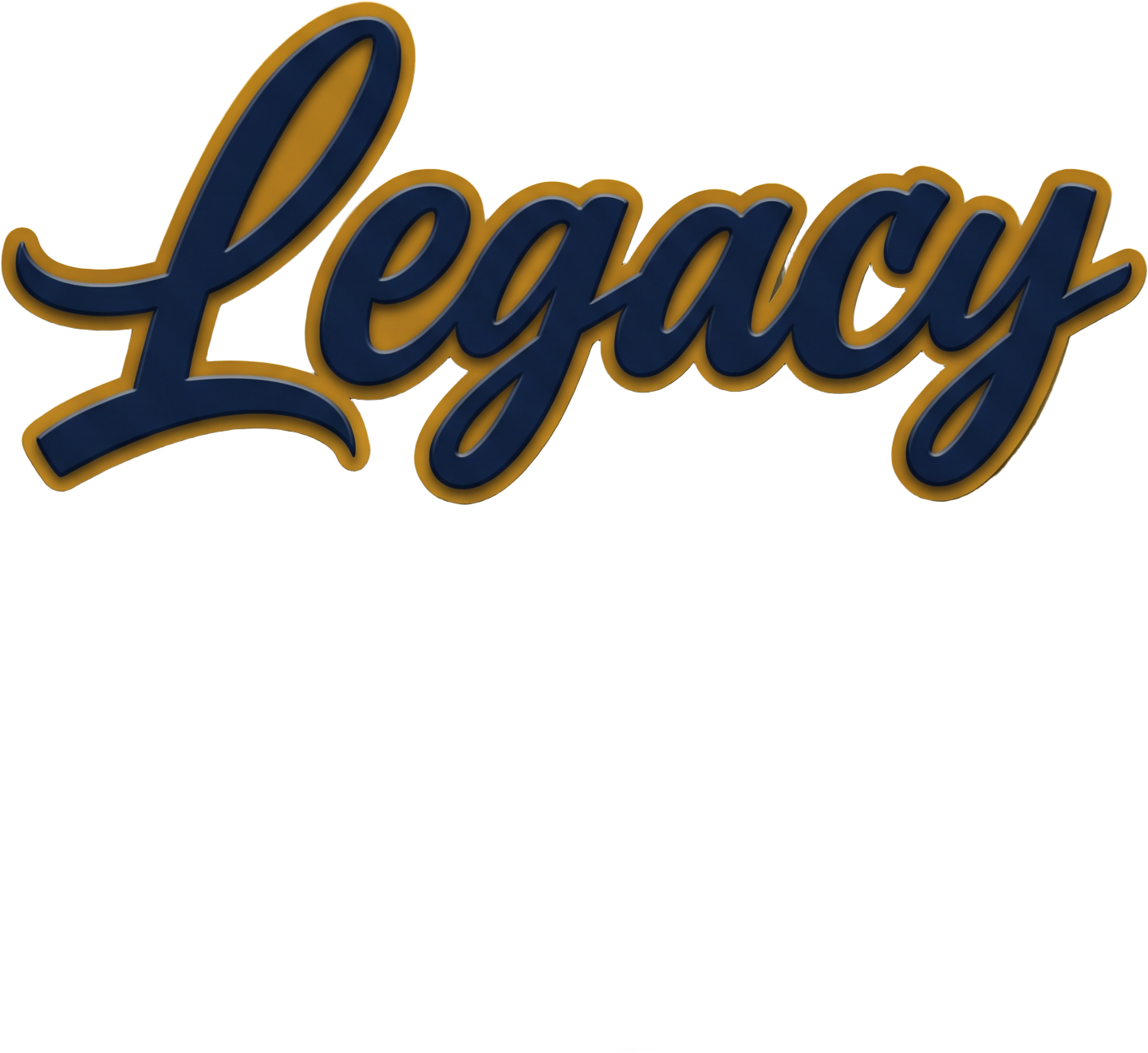 Legacy Circle Crest — Reversed PNG